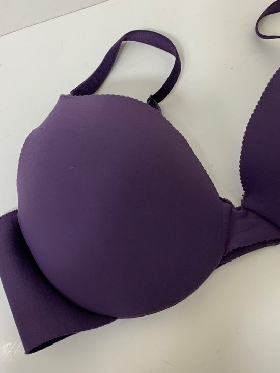 Maidenform Comfort Devotion Extra Coverage Plunge Bra Plum Size 38C Whimsigoth - Picture 3 of 6
